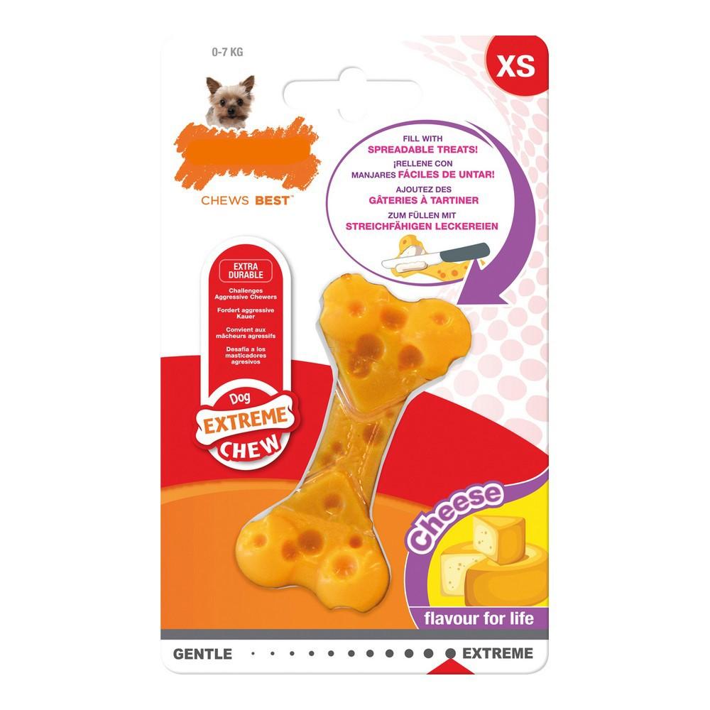 Hund Bidering Nylabone Dura Chew Ost Nylon Størrelse