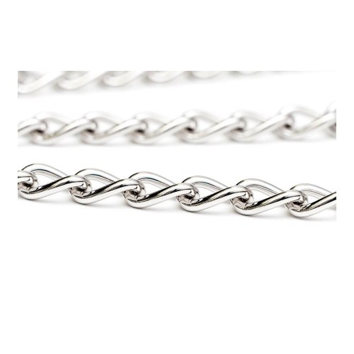 Gloria splitter til hundesnor - 3-vejs, stål 3 mm x 38 cm