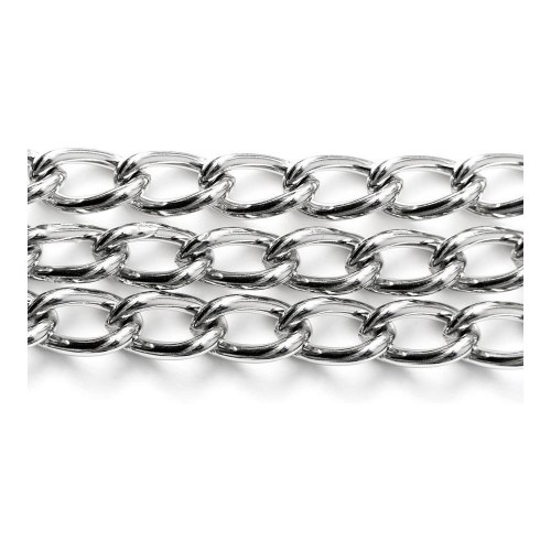 Gloria splitter til hundesnor - 3-vejs, stål 3 mm x 38 cm