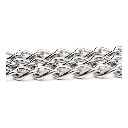 Gloria splitter til hundesnor - 3-vejs, stål 3 mm x 38 cm