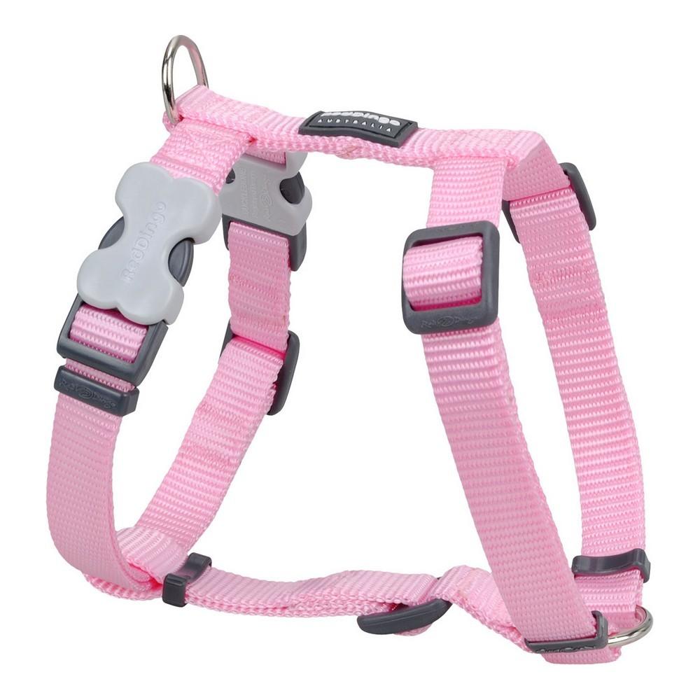 Red Dingo hundesele glat 37-61 cm - pink