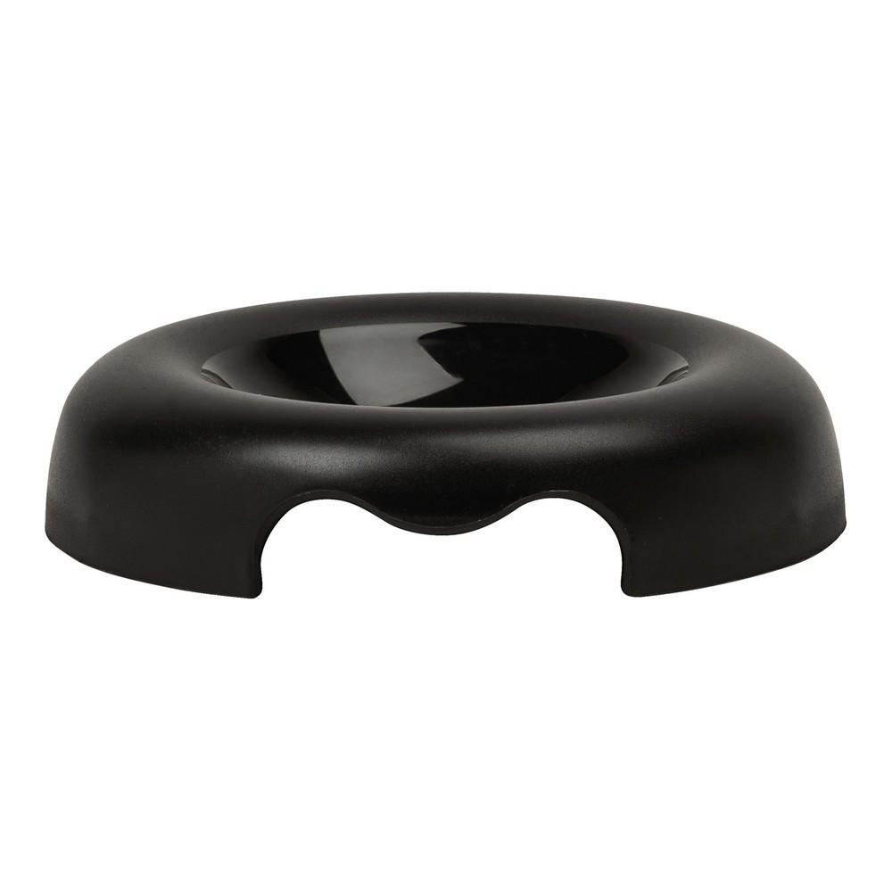 United Pets Kitty madskål til kat - sort, 18 cm (120 ml)