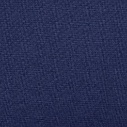 Foldbar opbevaringsbænk 76x38x38 cm kunstlærred blå