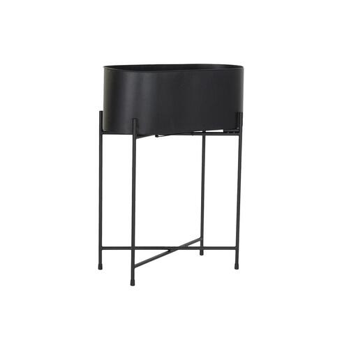 Urtepotte Sort Metal (49 x 21,5 x 65 cm)