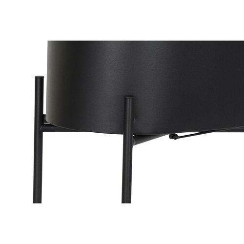 Urtepotte Sort Metal (49 x 21,5 x 65 cm)