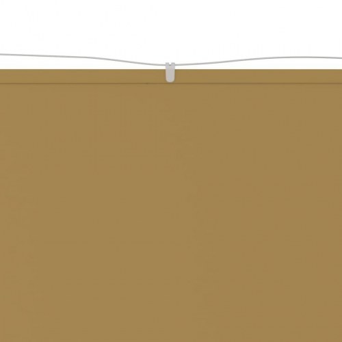 Lodret markise 60x1200 cm oxfordstof beige