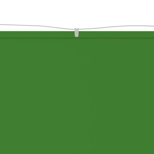 Lodret markise 100x420 cm oxfordstof lysegrøn