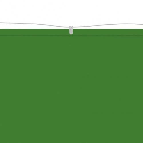 Lodret markise 100x1200 cm oxfordstof lysegrøn