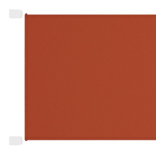 Lodret markise 140 x 800 cm - terracotta