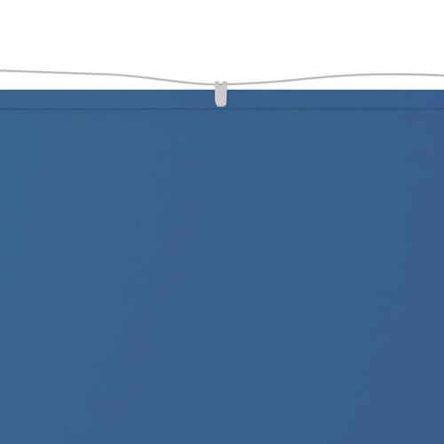 Lodret markise 140x360 cm oxfordstof blå