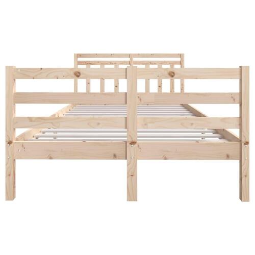 Sengeramme 120x190 cm Small Double massivt træ