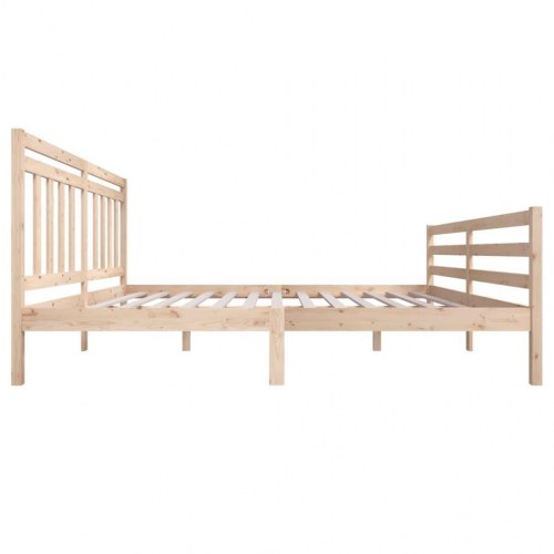 Sengeramme 180x200 cm Super King massivt træ