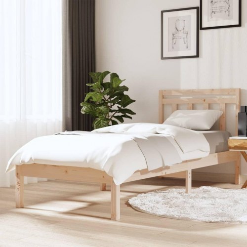 Sengeramme 75 x 190 cm Small Single i massivt fyrretræ