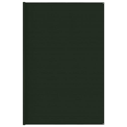Telttæppe 400x600 cm mørkegrøn