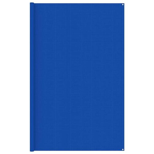 Telttæppe 300x600 cm HDPE blå