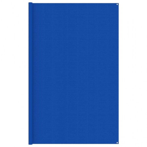 Telttæppe 300 × 600 cm i HDPE - blå