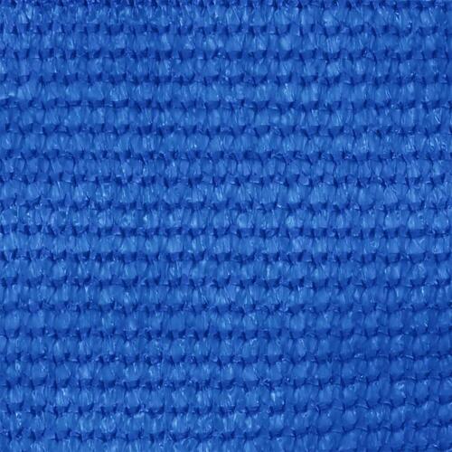 Altanafskærmning 75x500 cm HDPE blå