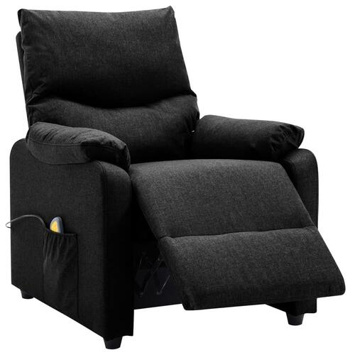 Massagestol stof sort
