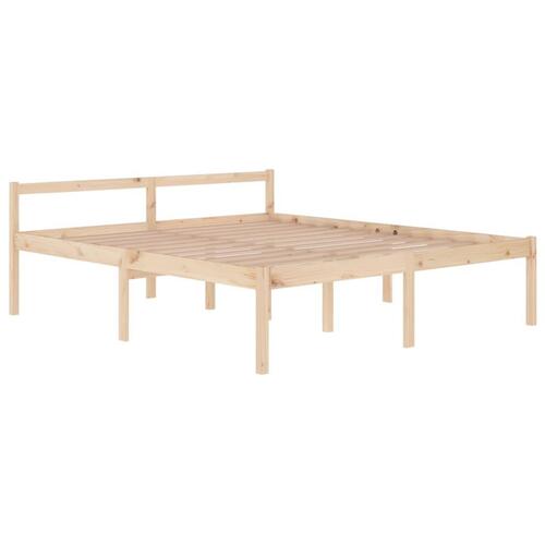 Seniorseng 180x200 cm super kingsize massivt fyrretræ
