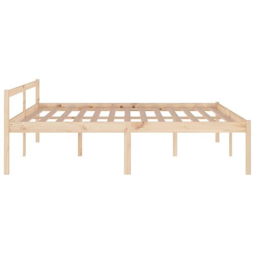 Seniorseng 180x200 cm super kingsize massivt fyrretræ