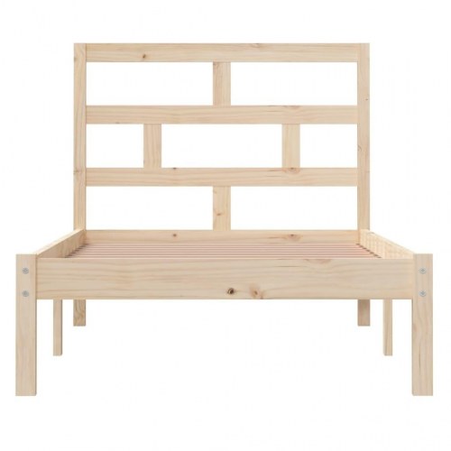 Sengeramme 90x190 cm Single massivt træ
