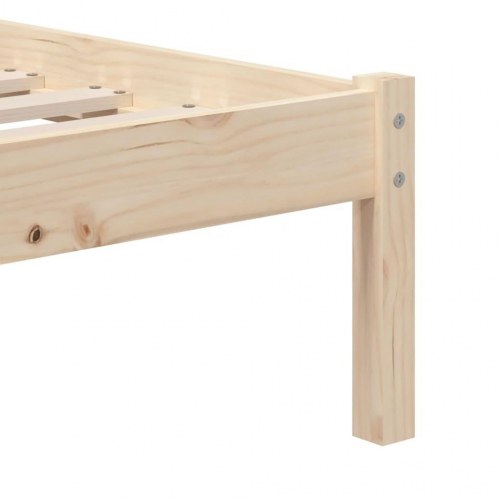 Sengeramme 90x190 cm Single massivt træ