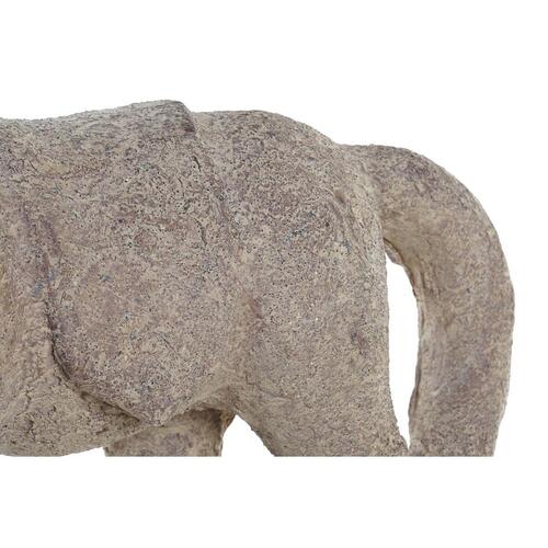 Dekorativ figur Hest Harpiks Kolonistil (54 x 19 x 50 cm)