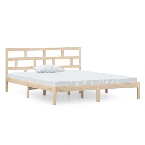 Sengeramme 120 x 190 cm Small Double i massivt fyrretræ