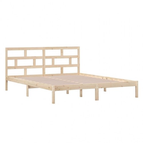 Sengeramme 120 x 190 cm Small Double i massivt fyrretræ