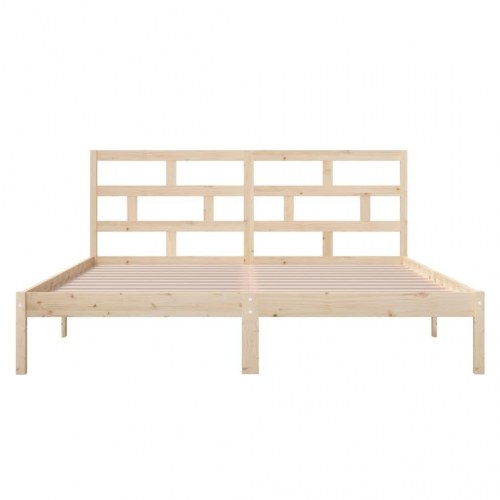 Sengeramme 120 x 190 cm Small Double i massivt fyrretræ