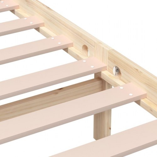 Sengeramme 120 x 190 cm Small Double i massivt fyrretræ