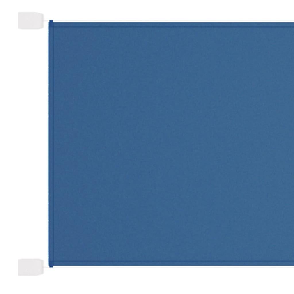 Lodret markise 100x270 cm oxfordstof blå