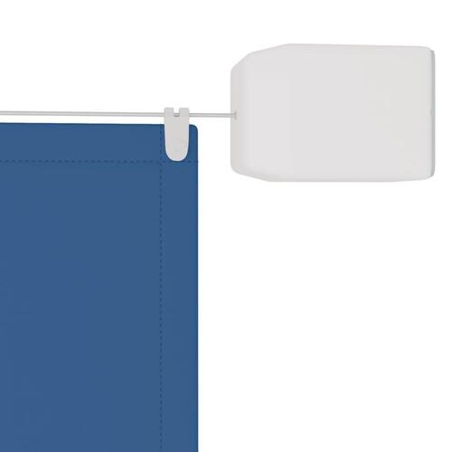 Lodret markise 100x270 cm oxfordstof blå