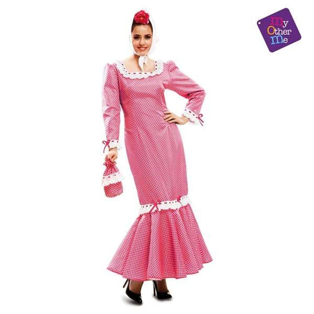 Madrid kostume til voksne - Pink, XL