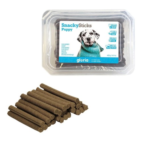 Hundegodbidder Gloria Snackys Sticks Puppy - 800 g