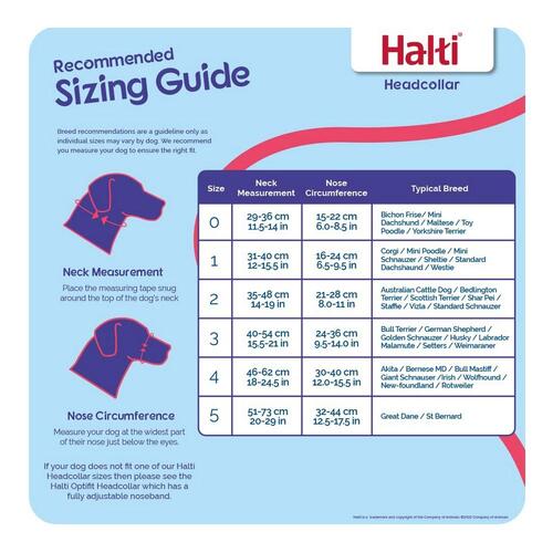 Company of Animals Halti Headcollar - Sort, str. 3 (40-54 cm)