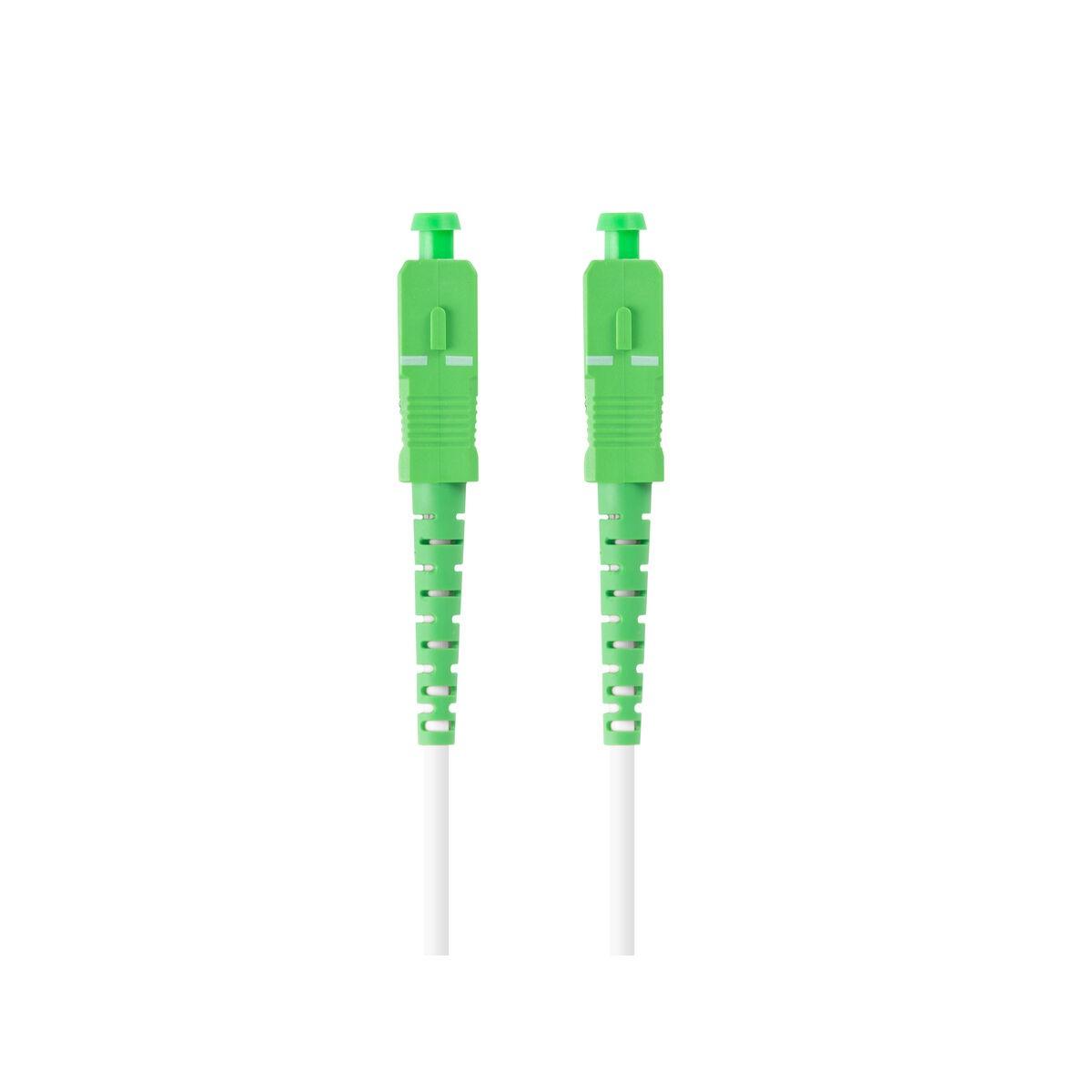 Netværkskabel fiber Lanberg SC/APC - 2,5 m, hvid