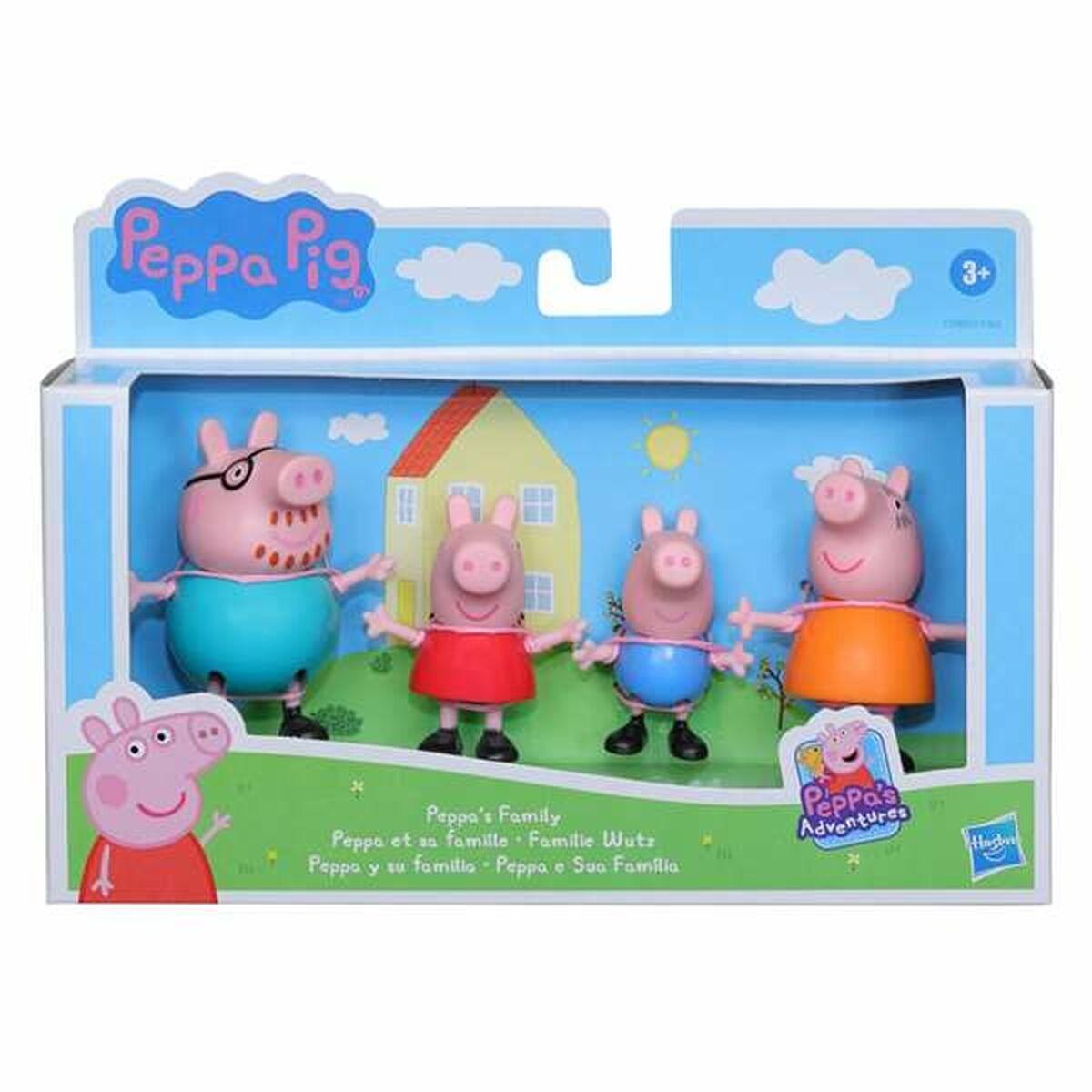 Billede af Sæt med tal Hasbro Peppa Pig Family 4 Dele hos Boligcenter.dk