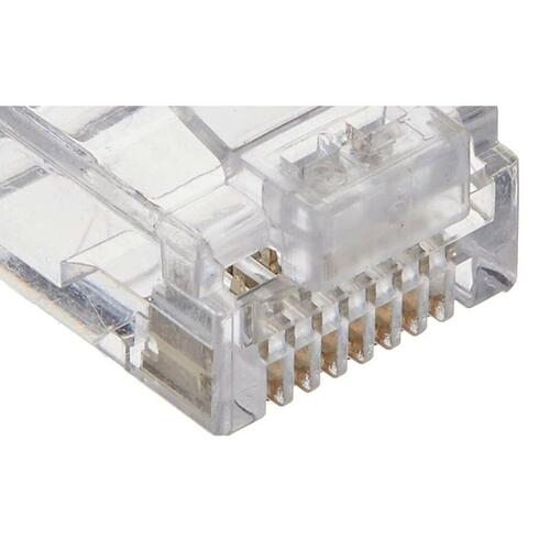 Startech RJ45-stik CRJ45C6SOL50 - 50 stk. gennemsigtig