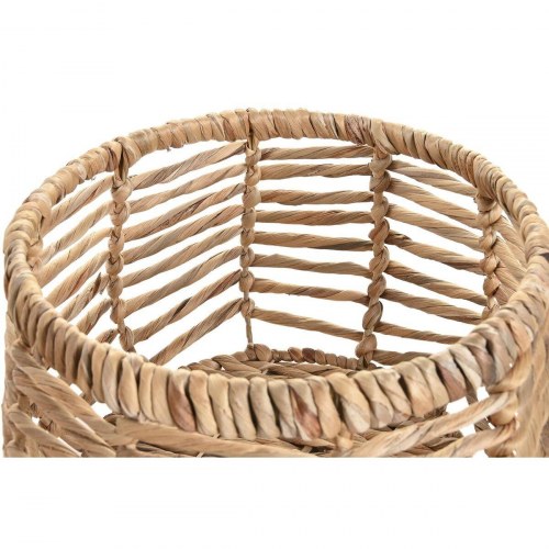 Kurvesæt Natur Naturlig fiber Boho 48 x 48 x 33 cm 2 Dele