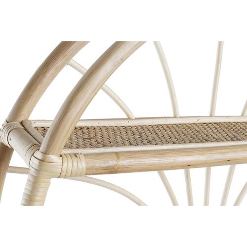 Hylder Væg Natur Rattan 2 Hylder (60 x 14 x 60 cm)