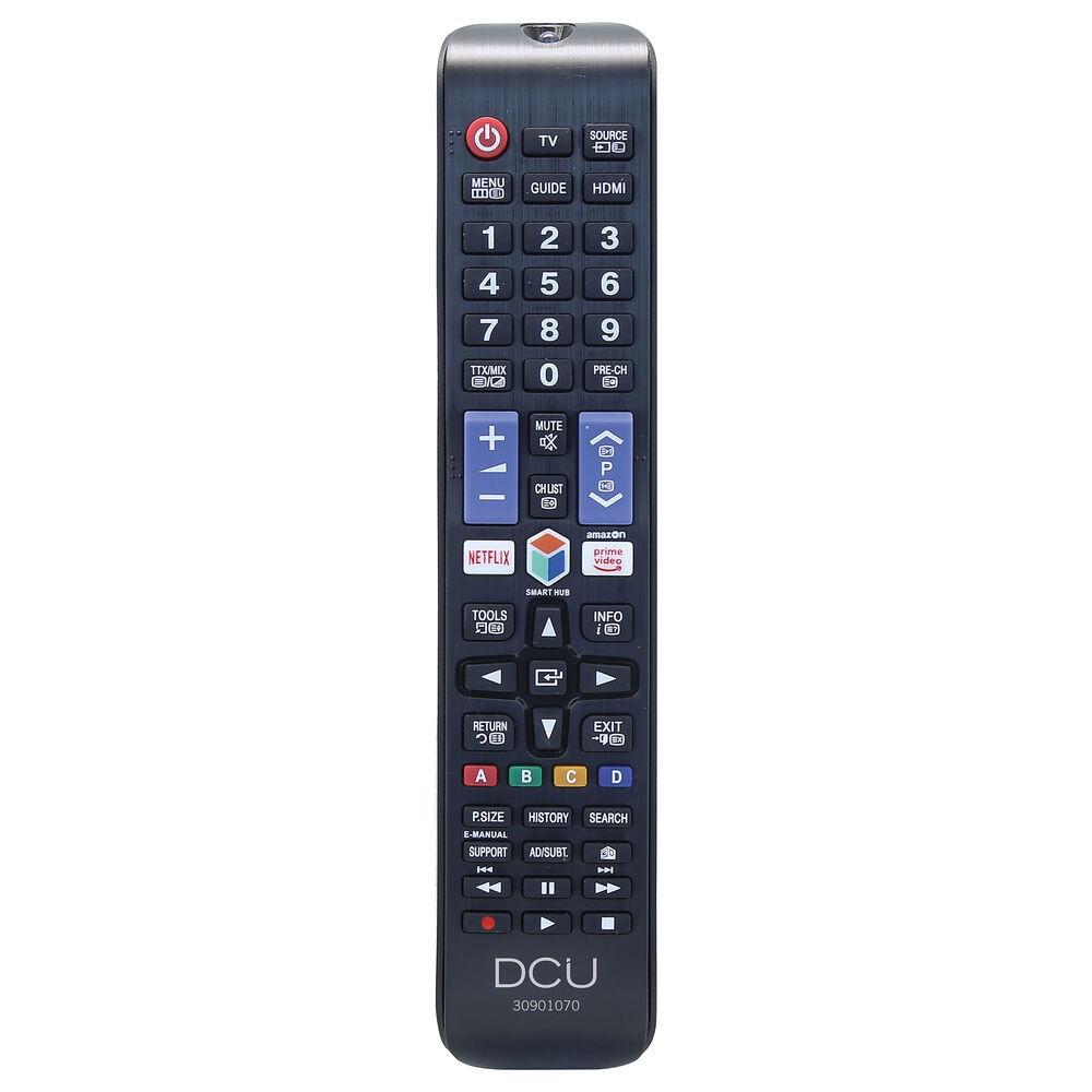 Fjernbetjening til TV - DCU universal, sort (Samsung)
