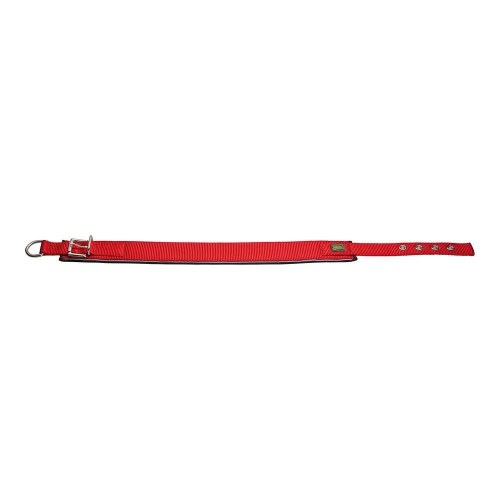 Hundehalsbånd Hunter Neoprene Reflect - Rød (44-51 cm)