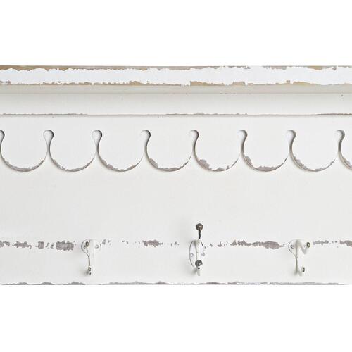 Knagerække til væggen Gran Metal Romantisk (80 x 18 x 30 cm)