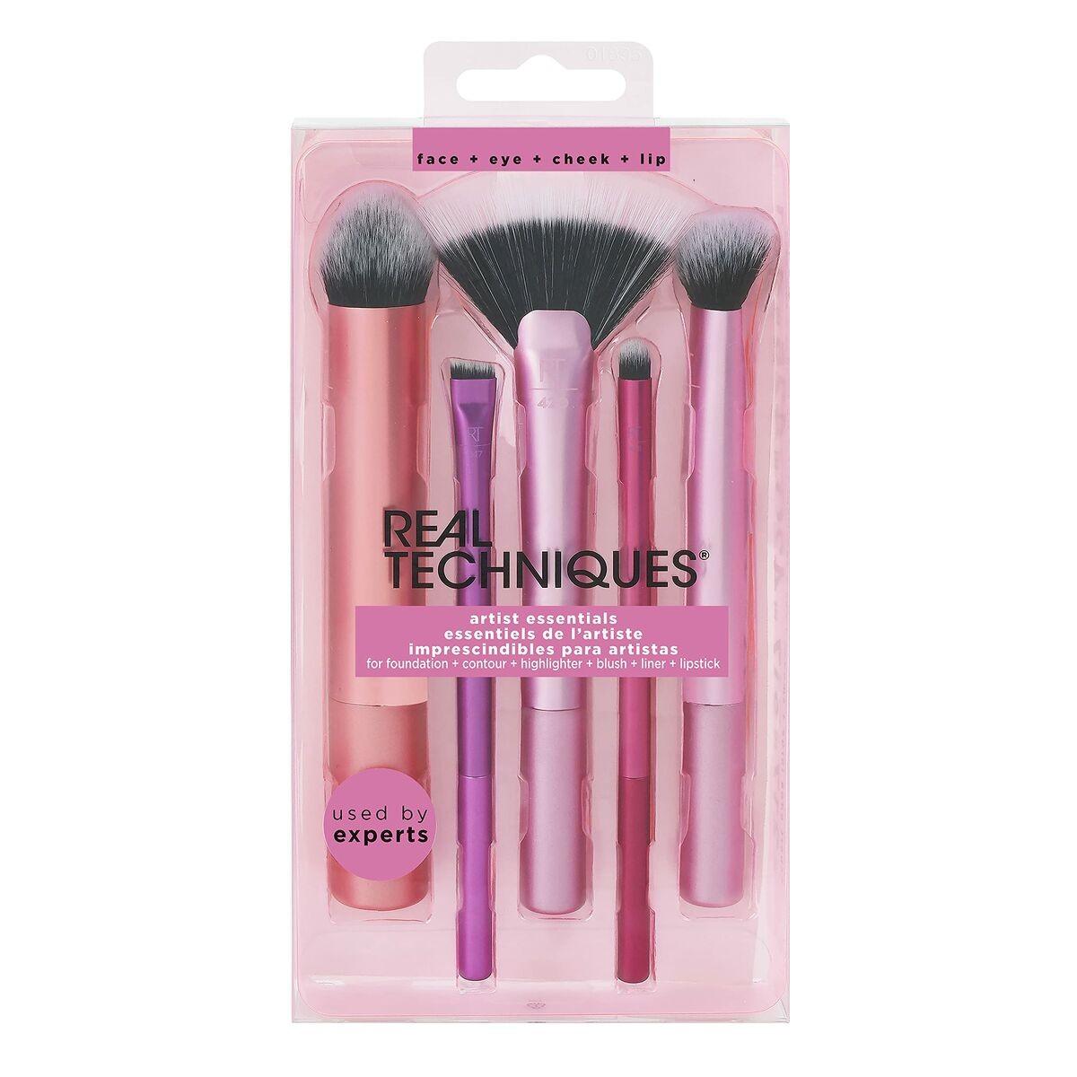 Sæt med Makeup Børster Real Techniques 1895 (OUTLET A+)