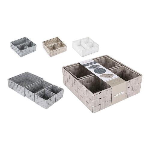 Multifunktionel organizer Confortime Plastik Sæt (4 stk)