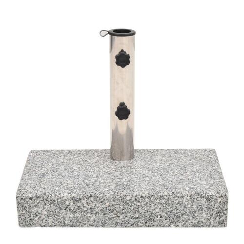 Parasolfod granit rektangulær 25 kg