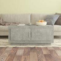 Sofabord 102x50x45 cm konstrueret træ betongrå