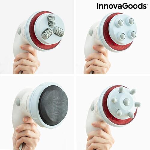 Vibrerende appelsinhud massageapparat med infrarød 5 i 1 Cellyred Hvid (OUTLET B)