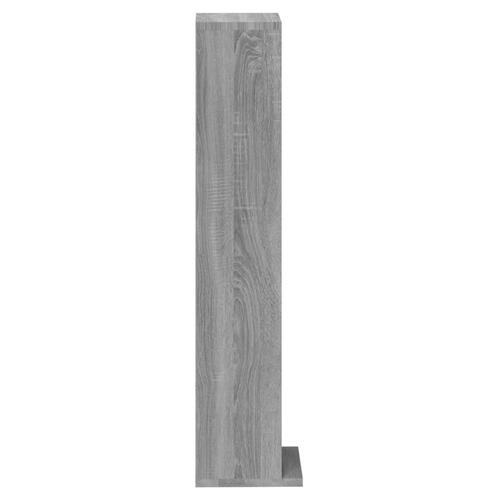 Reol 21x20x88 cm konstrueret træ grå sonoma-eg